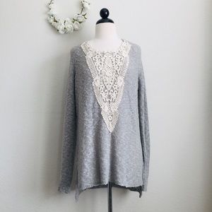 Mossimo Supply Co Lace Sweater